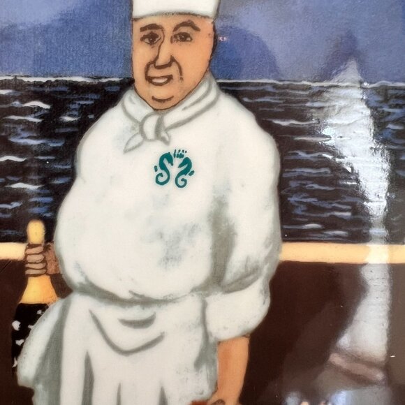 Crystal Cruises Chef Plates Set Guy Buffet Porcelain Fine Dining Special Edition - Picture 7 of 12